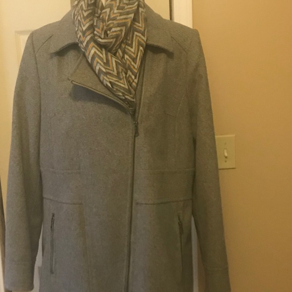 Mossimo Grey Wool Coat - Picture 1 of 5